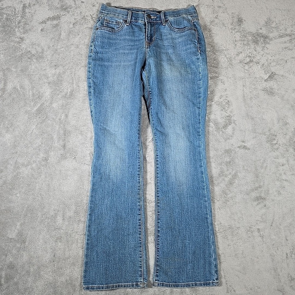 Old Navy Jeans  Womens 2 Short Blue Curvy Mid Rise Denim Coy Fish On Back Pocket